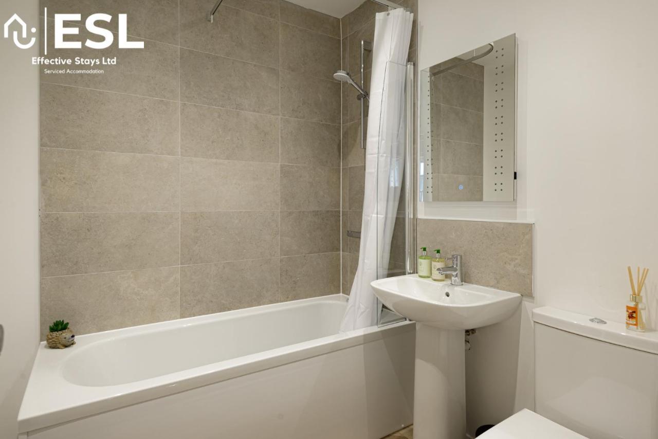 Comfy Modern 2 Bedroom Duplex Apartment With Sun Terrace Shrewsbury Exterior foto