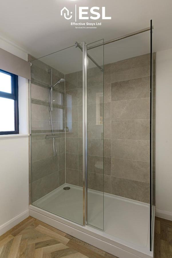 Comfy Modern 2 Bedroom Duplex Apartment With Sun Terrace Shrewsbury Exterior foto